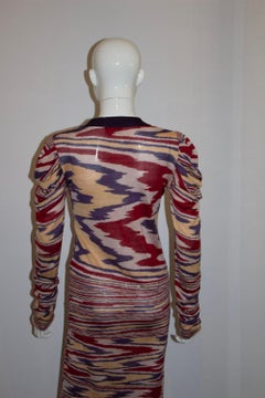 Vintage Missoni Mainline Silk Knit Dress
