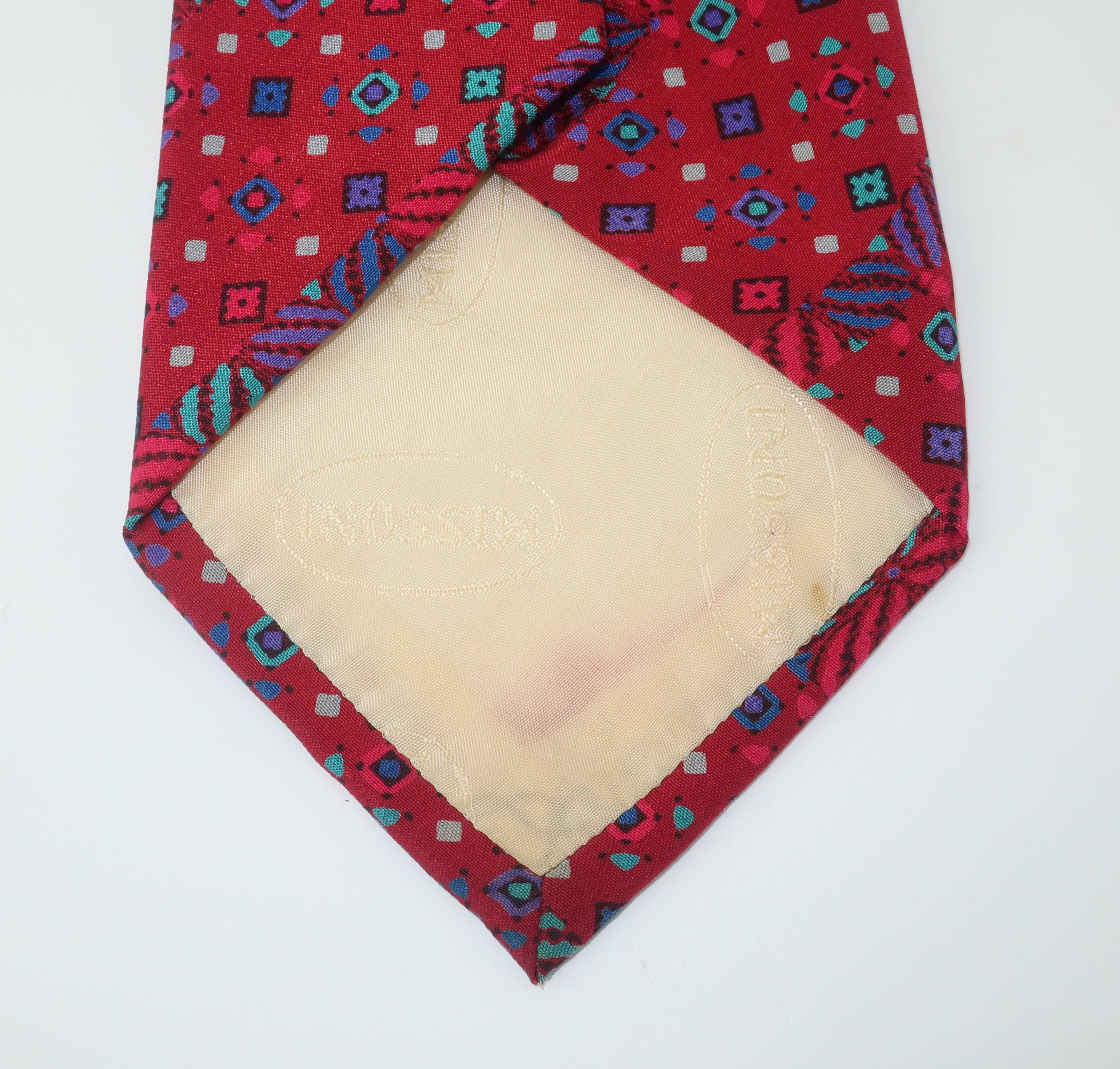 Vintage Missoni Men's Silk Necktie 2