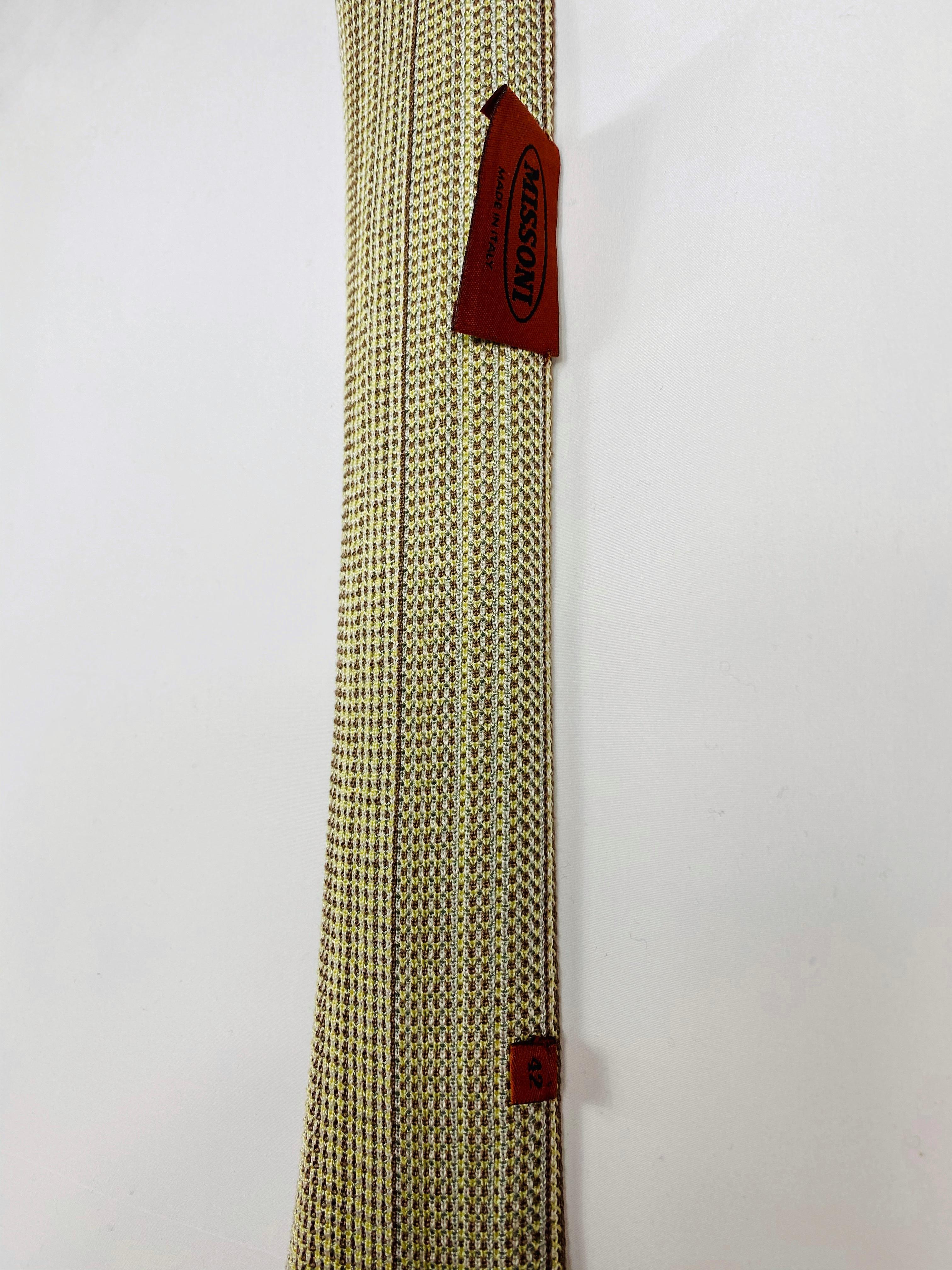 Vintage Missoni Mehrfarbiges Mantel-Abdeck-Minikleid mit Gürtel Größe 42 im Angebot 6