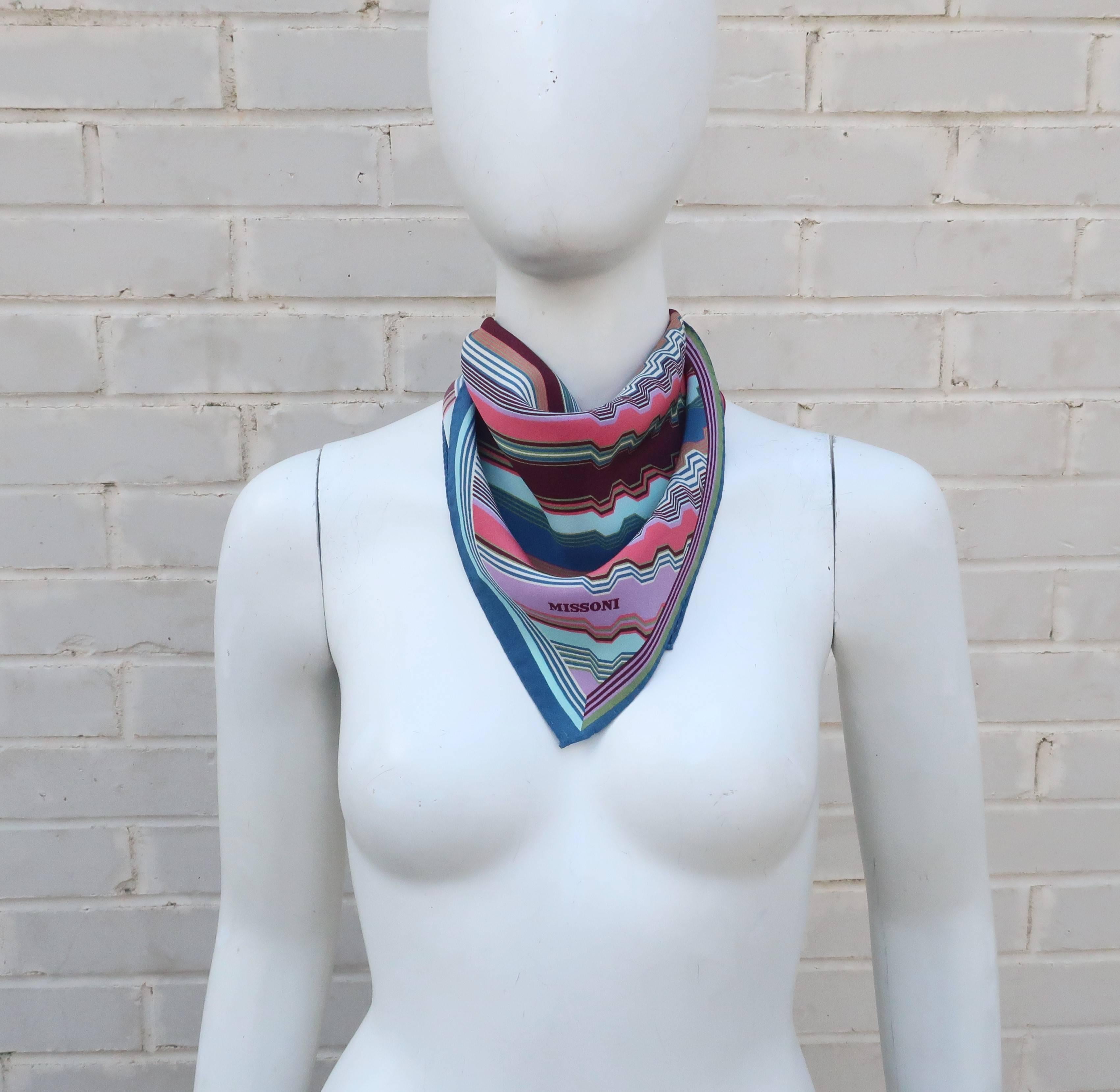 Missoni incorporates their iconic zigzag stripe pattern into this 17