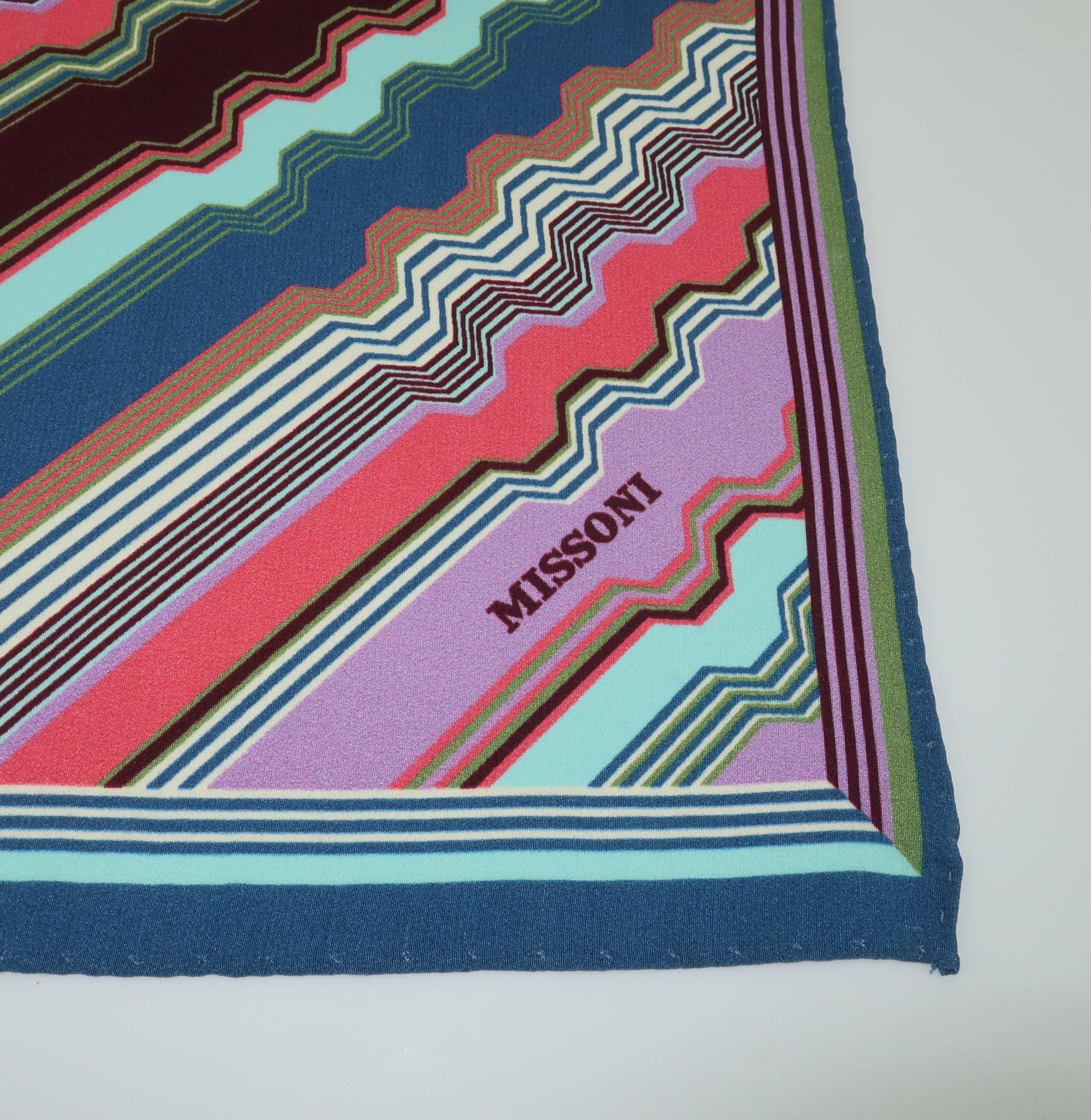 missoni silk square scarf