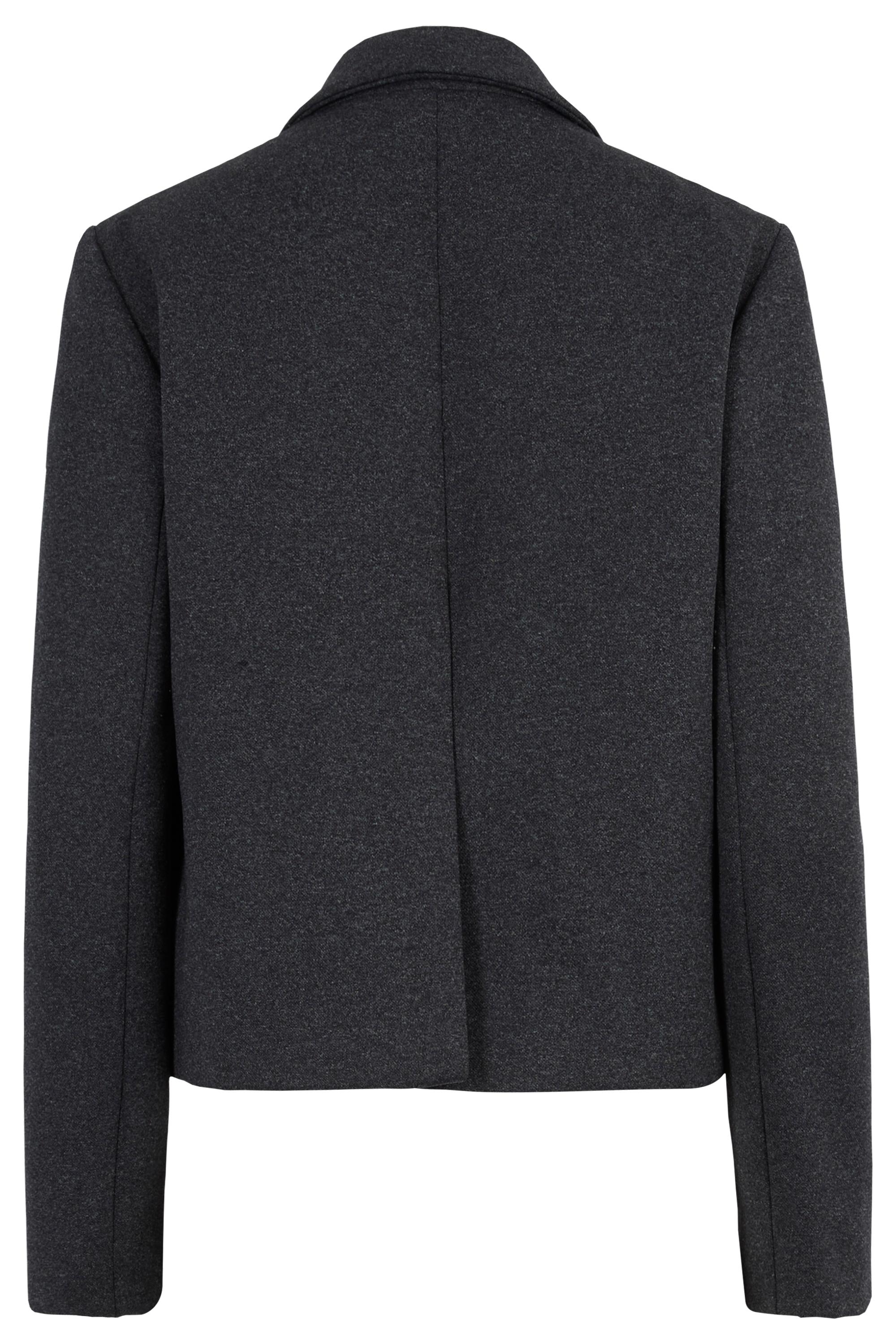 Vintage Miu Miu 1990's Wolle Grau Double Breasted Jacke im Zustand „Hervorragend“ im Angebot in London, GB