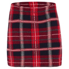 Vintage Miu Miu 2000's Wool Mini Skirt