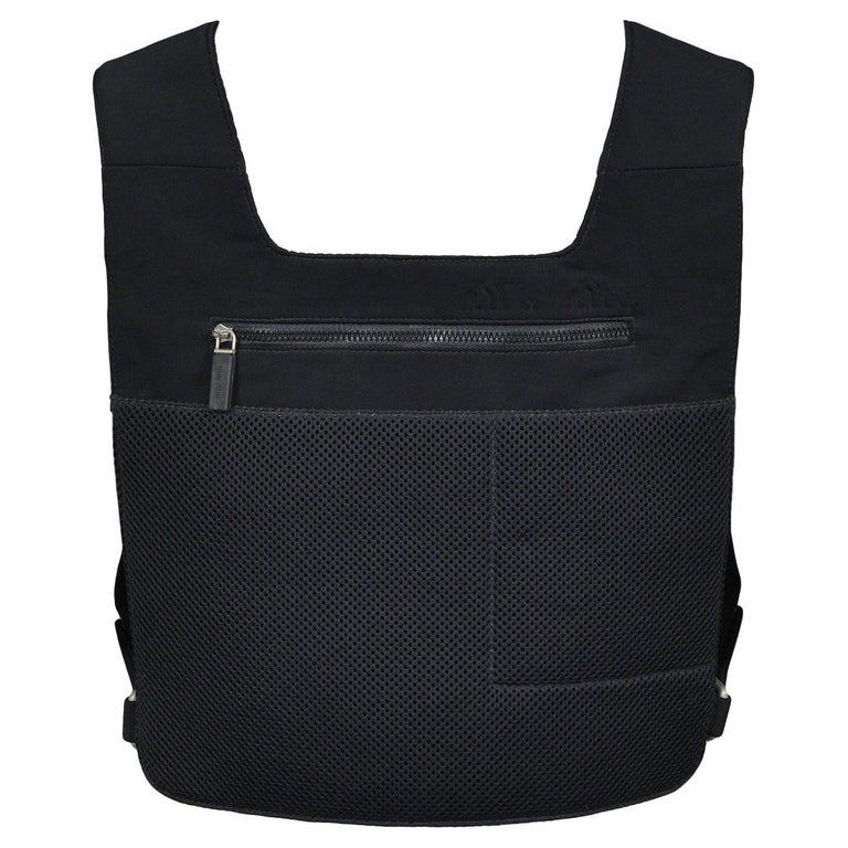 Vintage Miu Miu Black Neoprene Backpack 1999 at 1stDibs  display picture 3