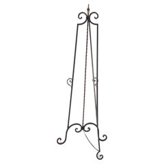 Vintage Mixed Metal Display Easel 20thC