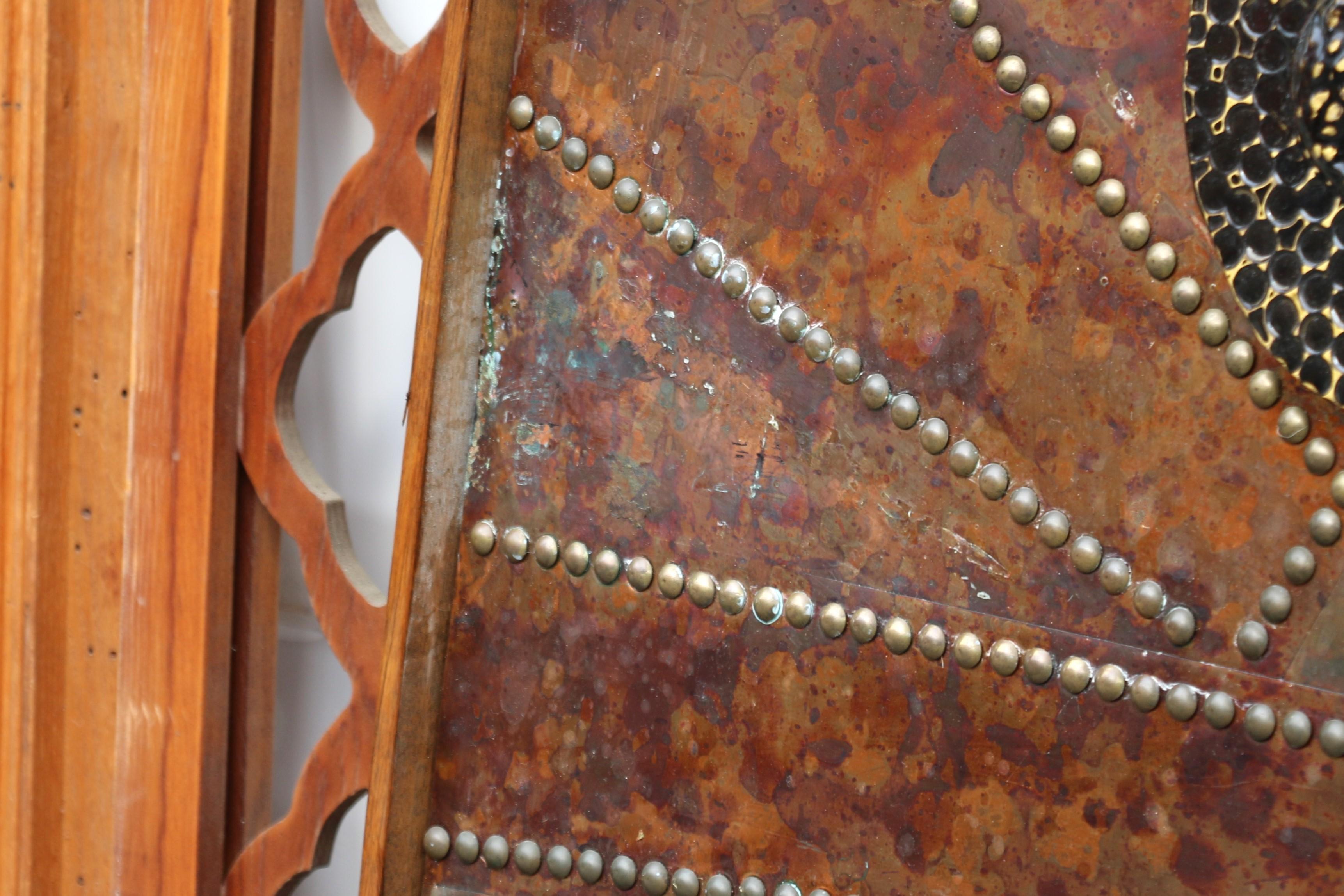 Vintage Mixed Metal Wall Art Abstract Brutalist Sculpture, Circa 1970s For Sale 5