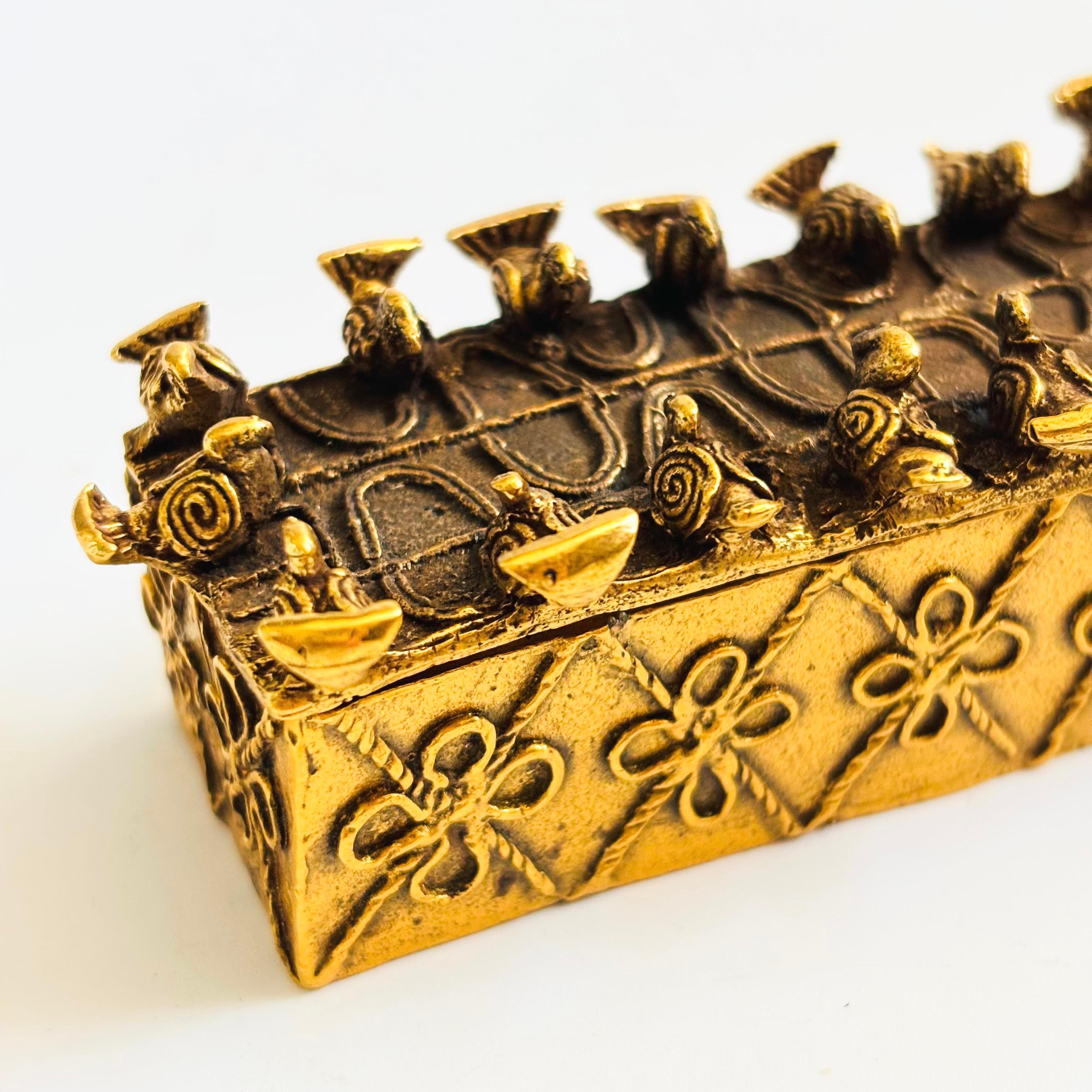 Riproduzione d'epoca MMA 1989 Asante Gold Dust Bird Box in vendita 2