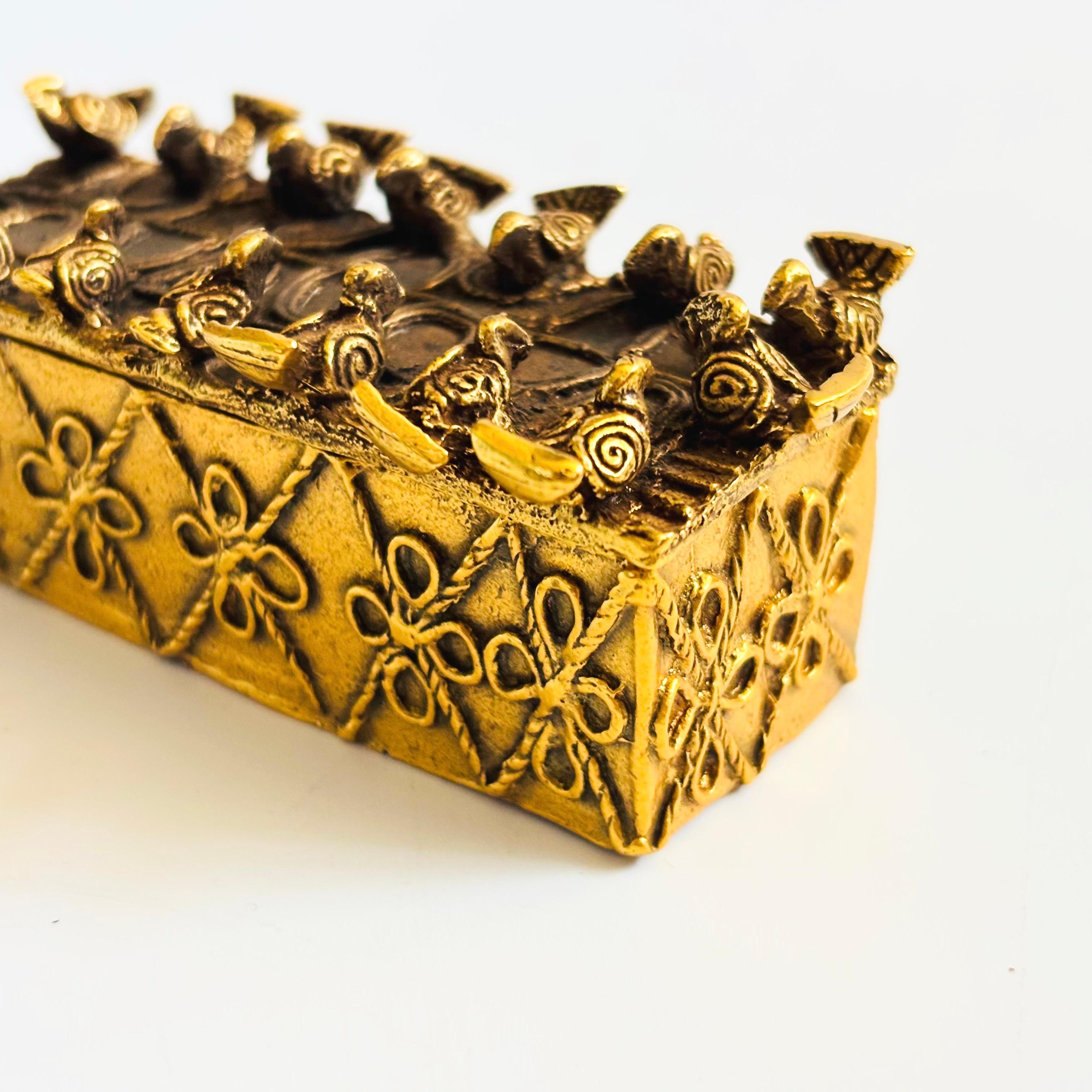 Riproduzione d'epoca MMA 1989 Asante Gold Dust Bird Box in vendita 3
