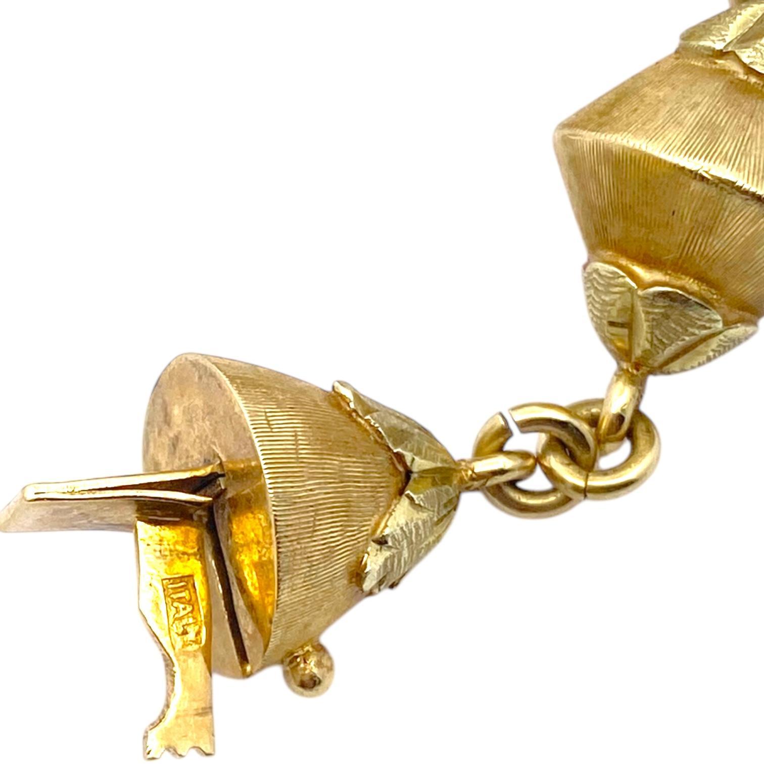 Women's Vintage MOBA 18K Yellow Gold Bracelet