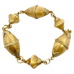 Vintage MOBA 18K Yellow Gold Bracelet