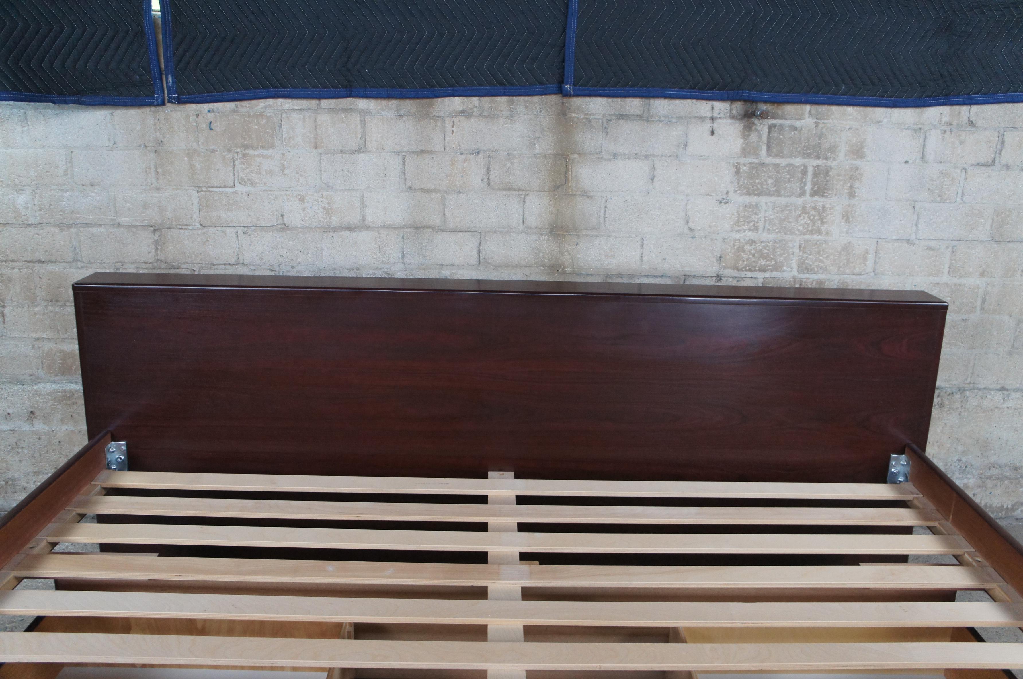king size floating bed frame