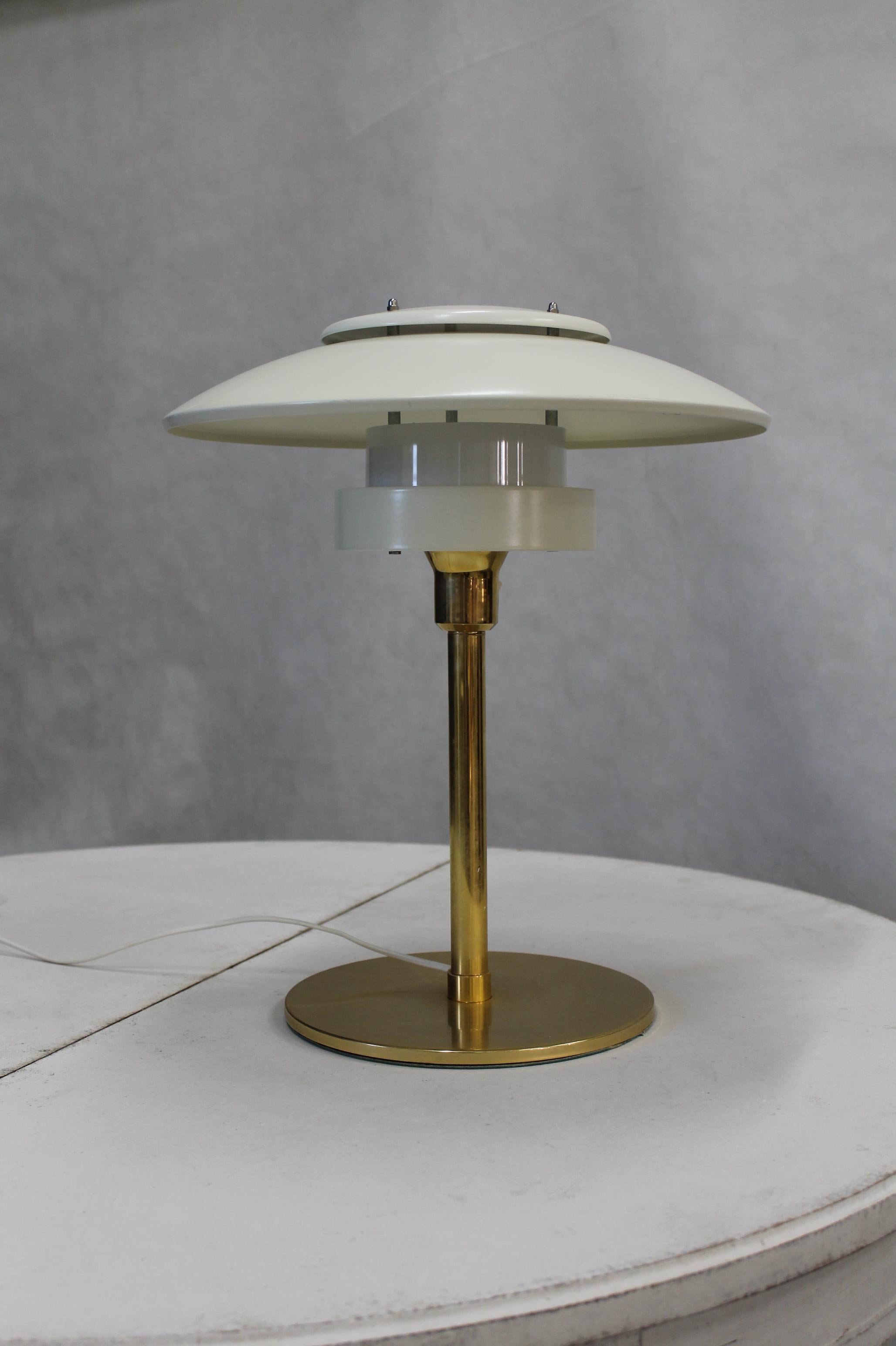 Vintage Model 2686 Table Lamp by Horn for Light Studio, 1960s In Good Condition For Sale In Helsingborg, SE
