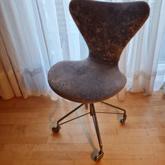 Vintage Model 3117 Swivel Chair Arne Jacobsen for Fritz Hansen, 1950s