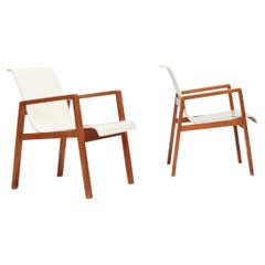 Vintage Model 403 Hallway Chair by Alvar Aalto for Artek, Set of 2