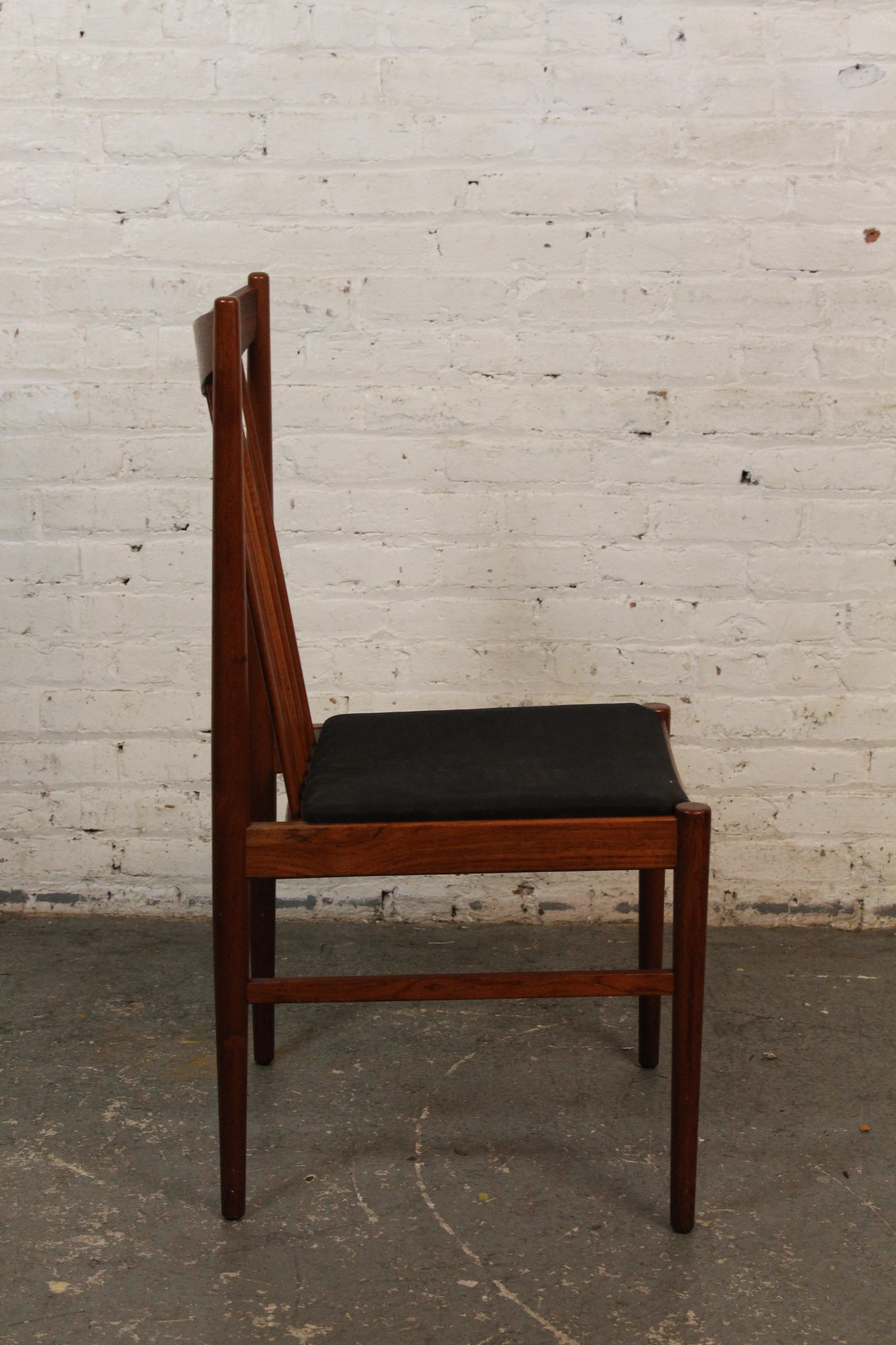 Chaise vintage Modèle 422 d'Arne Vodder pour Sibast Denmark Bon état - En vente à Brooklyn, NY