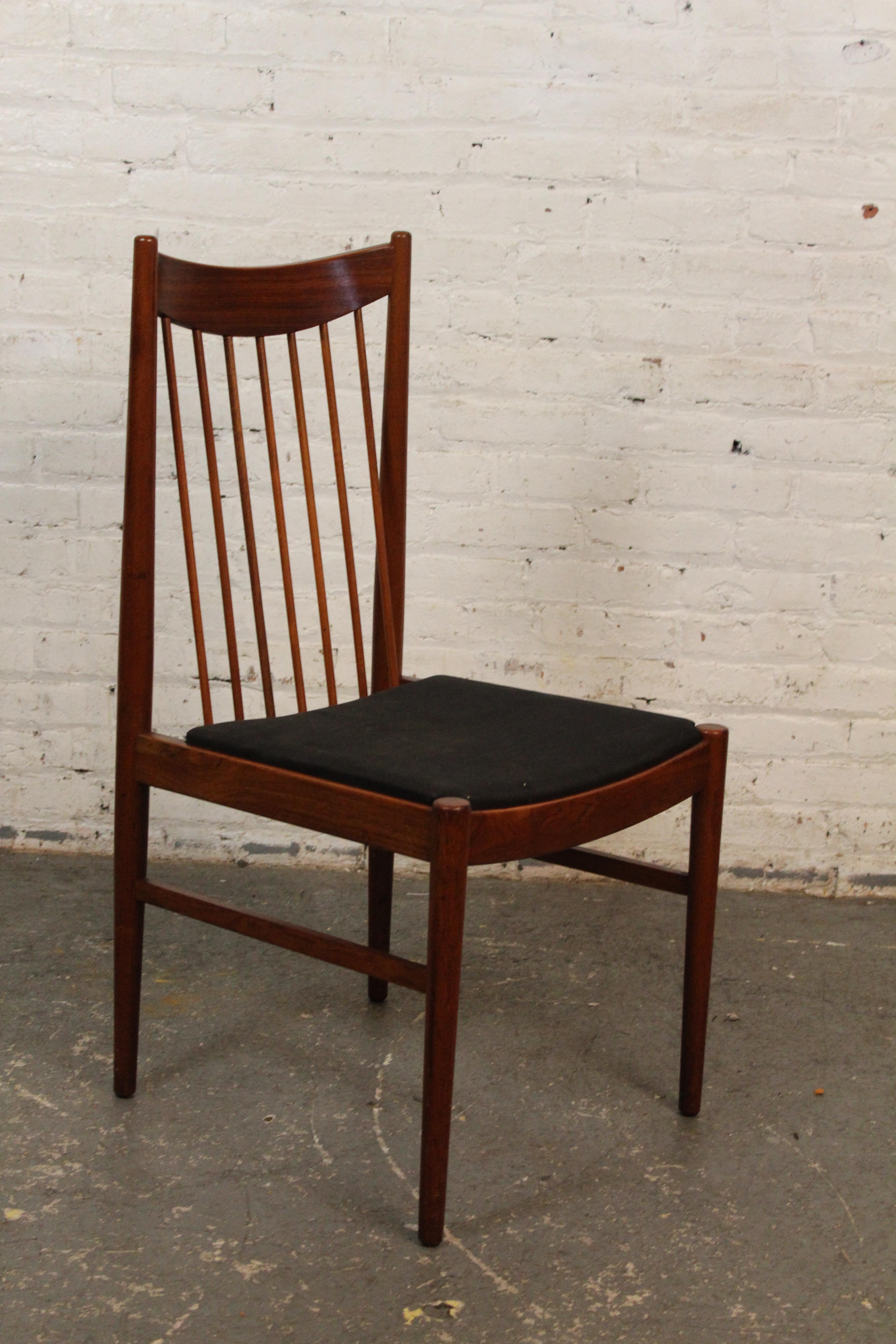 20ième siècle Chaise vintage Modèle 422 d'Arne Vodder pour Sibast Denmark en vente