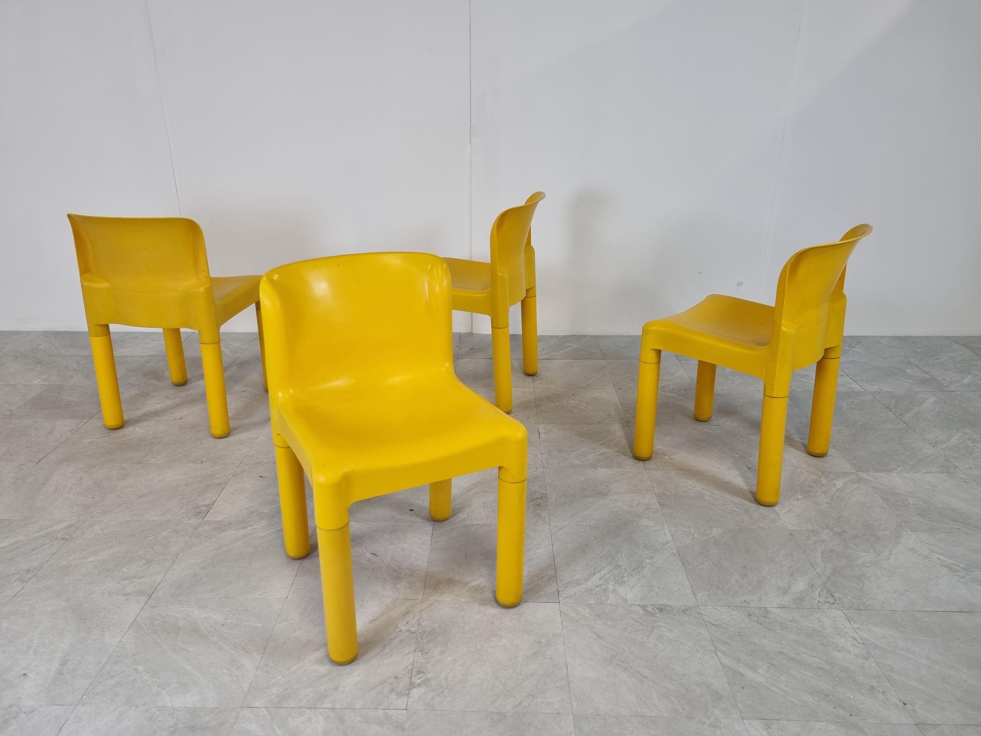 Vintage Model 4875 Chair by Carlo Bartoli for Kartell, 1970s 3