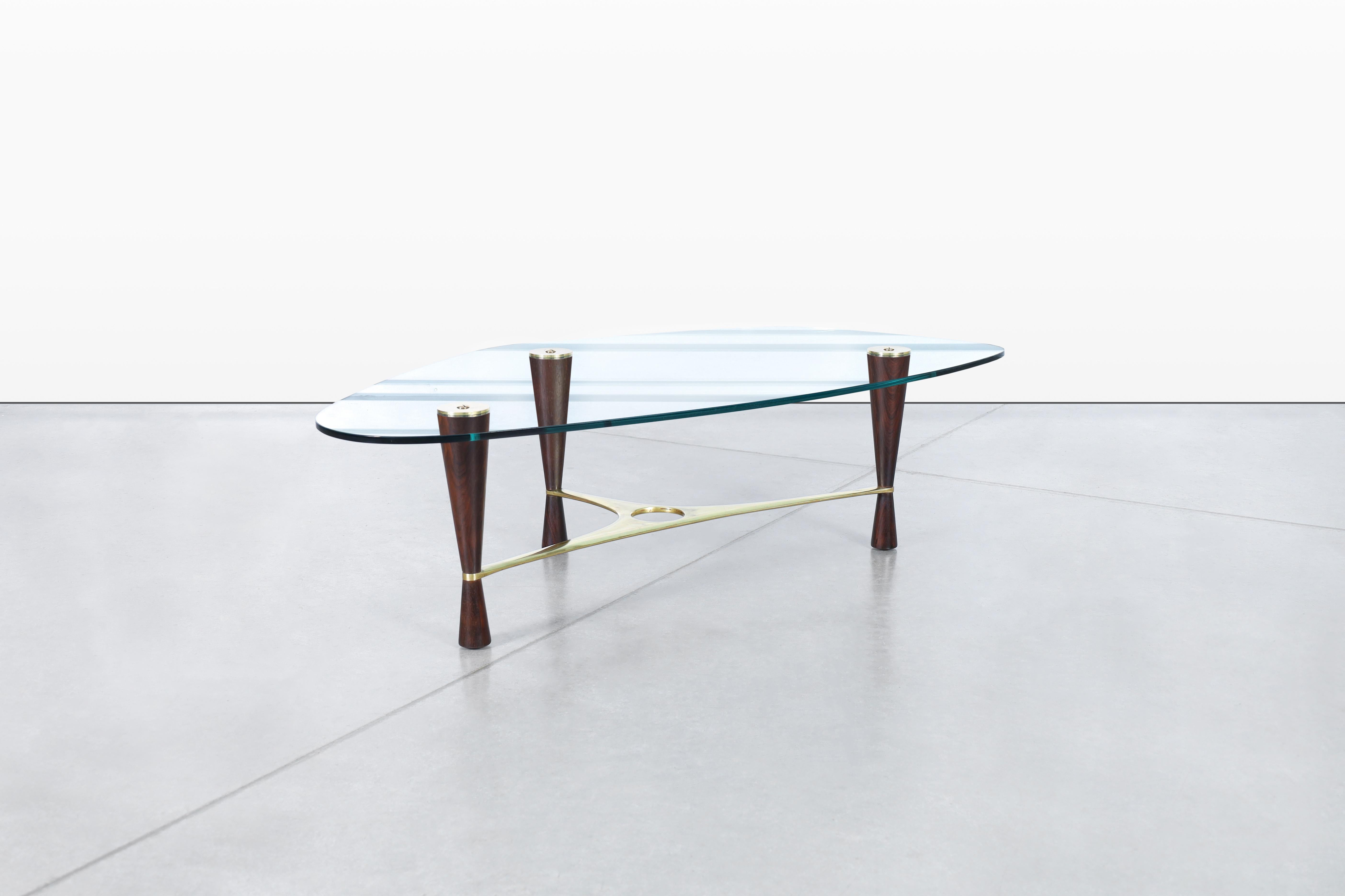 Table basse vintage modèle 5309 par Edward Wormley pour Dunbar Bon état - En vente à North Hollywood, CA