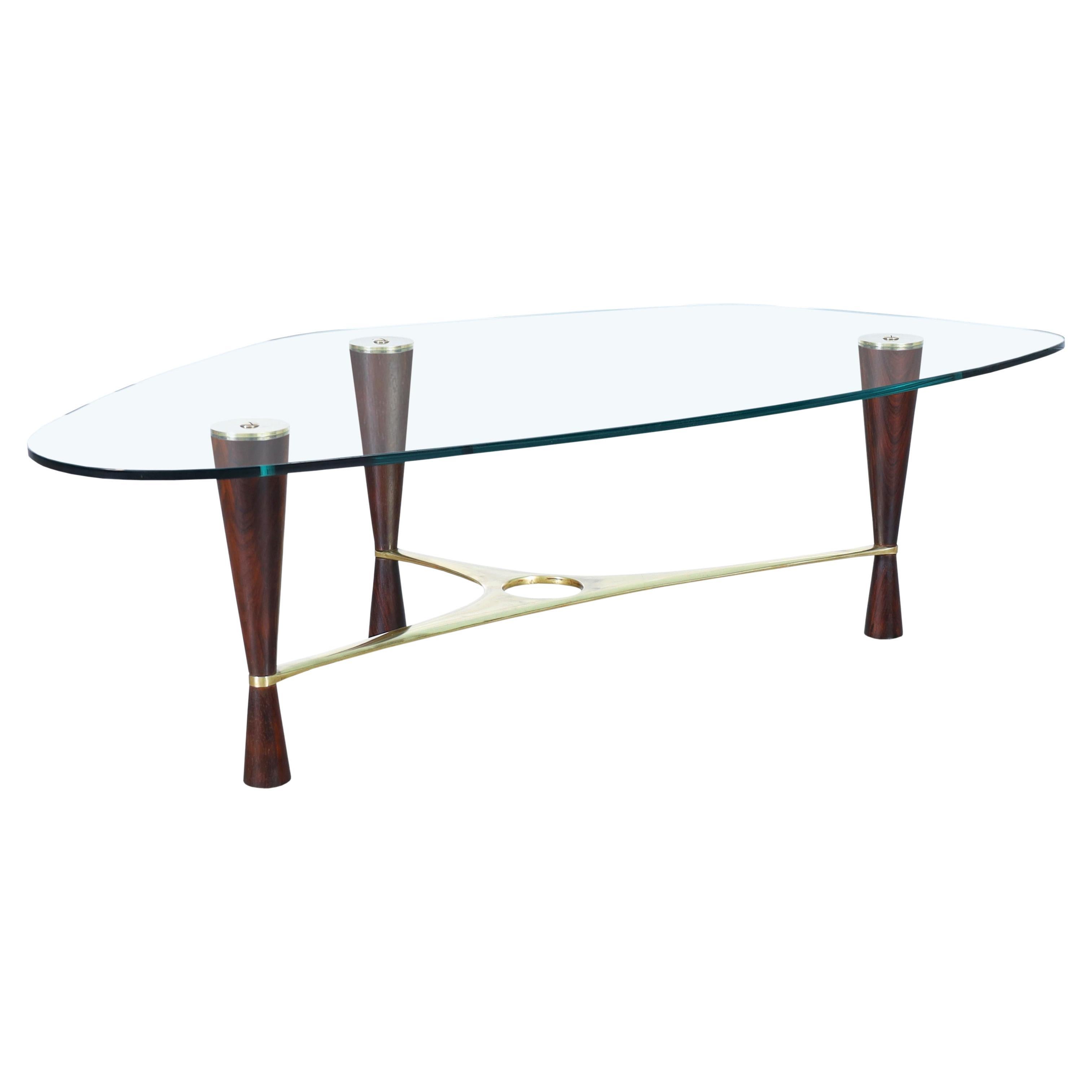 Vintage Model 5309 Rosewood Coffee Table by Edward Wormley for Dunbar