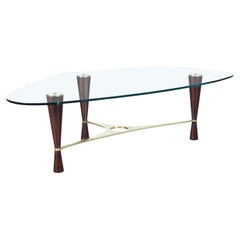 Vintage Model 5309 Rosewood Coffee Table by Edward Wormley for Dunbar