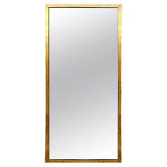 Vintage Model "Infinity" Large Made of Brass Italian Mirror, Ready
