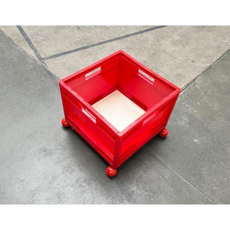 Post-Modern Vintage Model Märd Rolling Storage Box from Ikea, 1990s For Sale