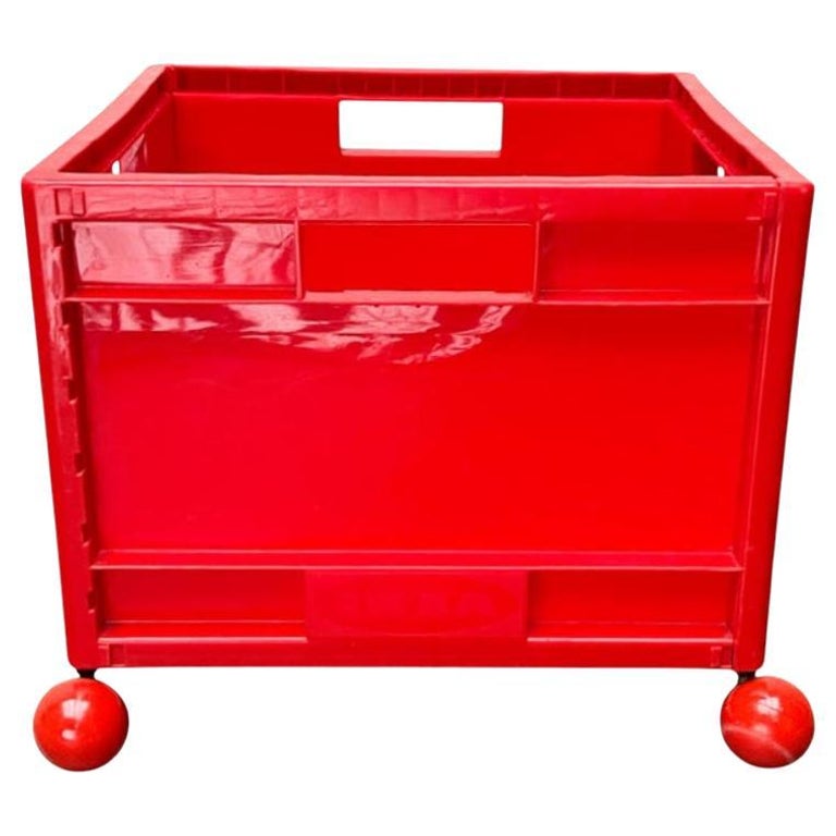 Vintage Model Märd Rollende Aufbewahrungsbox von Ikea, 1990er Jahre im Angebot bei 1stDibs Deutschland
