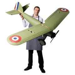 Vintage Model of a 1920s British Monoplane