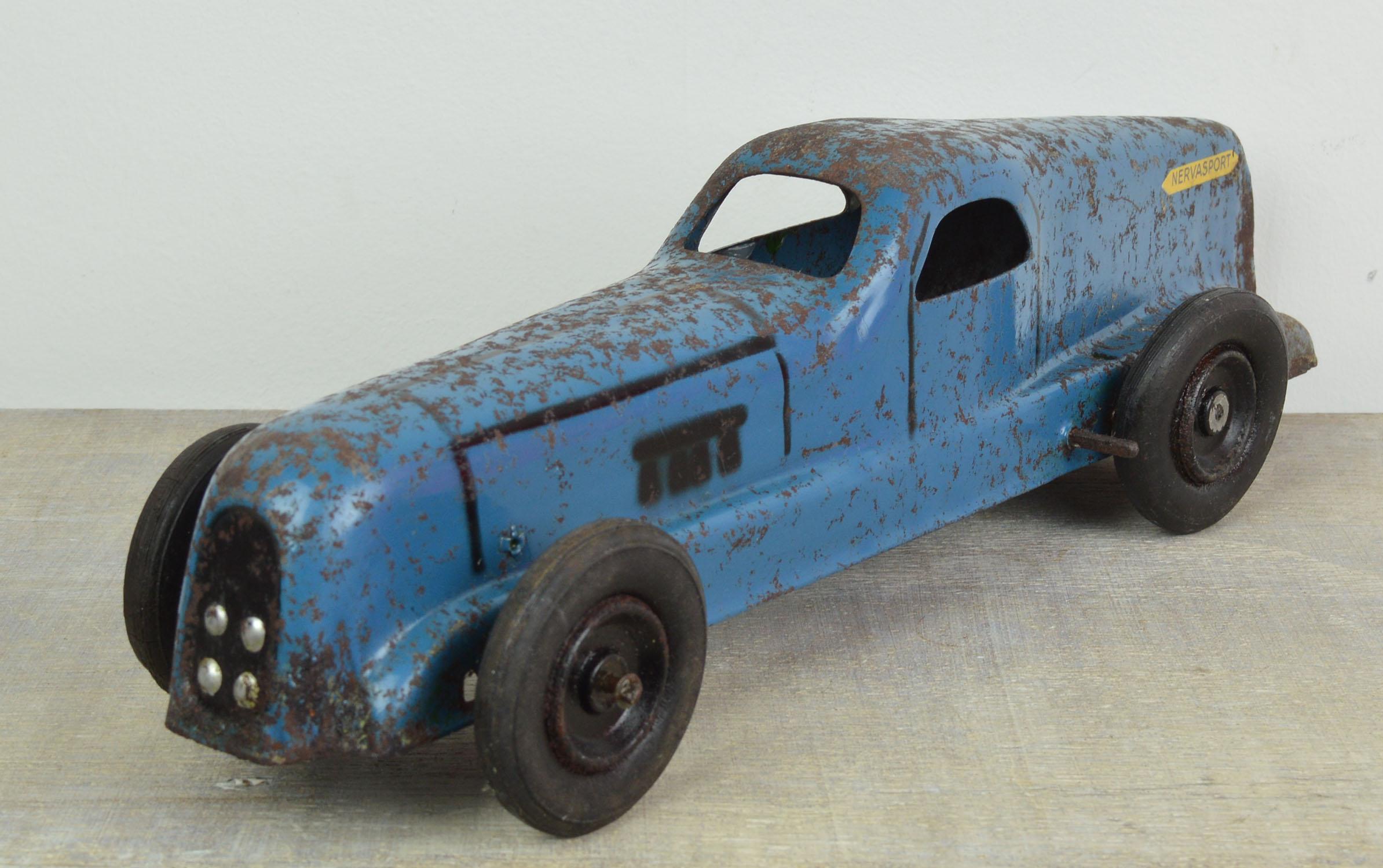 Français Modèle vintage d'une voiture de sport Renault Nervasport, français, années 1930