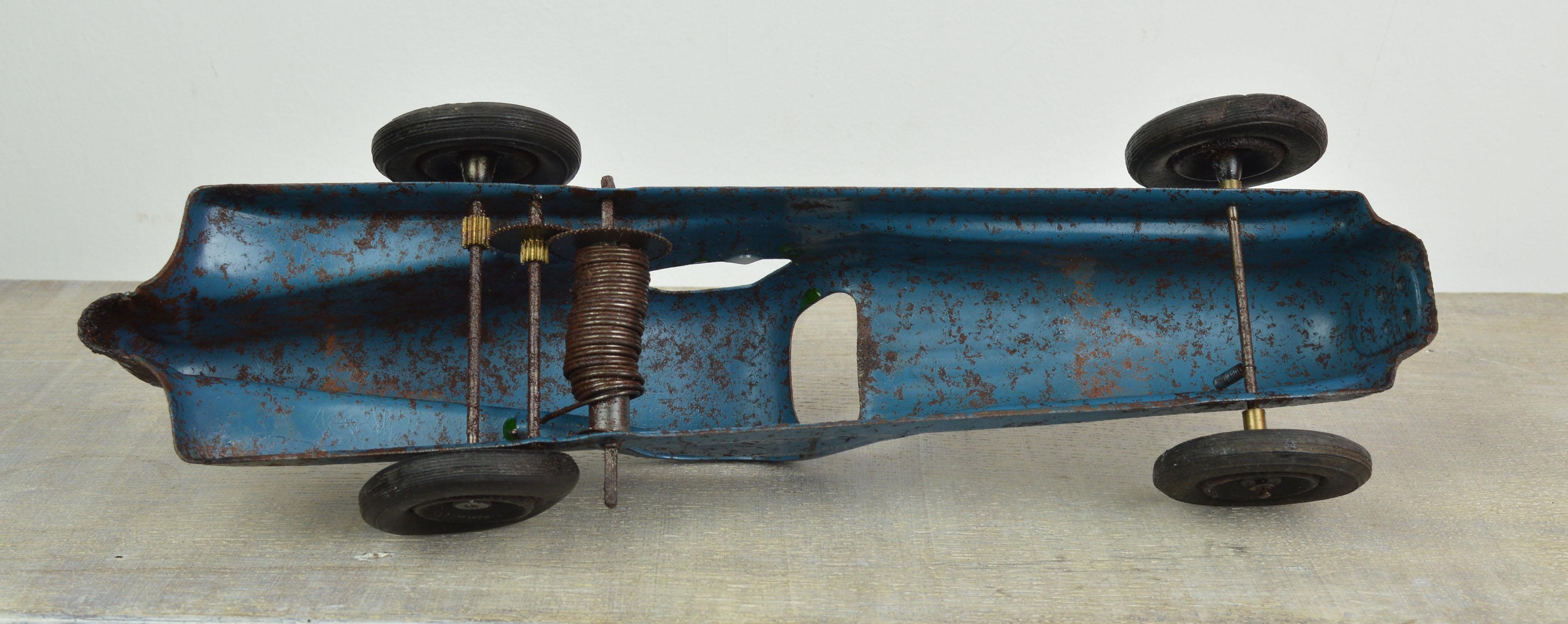 Peint Modèle vintage d'une voiture de sport Renault Nervasport, français, années 1930