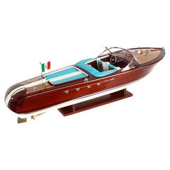 Vintage model of a Riva Aquarama Limited Edition. speedboat 3ft 20th Century