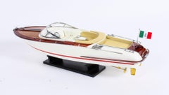Vintage Model of a Riva Aquarama Speed Boat, 20th Century