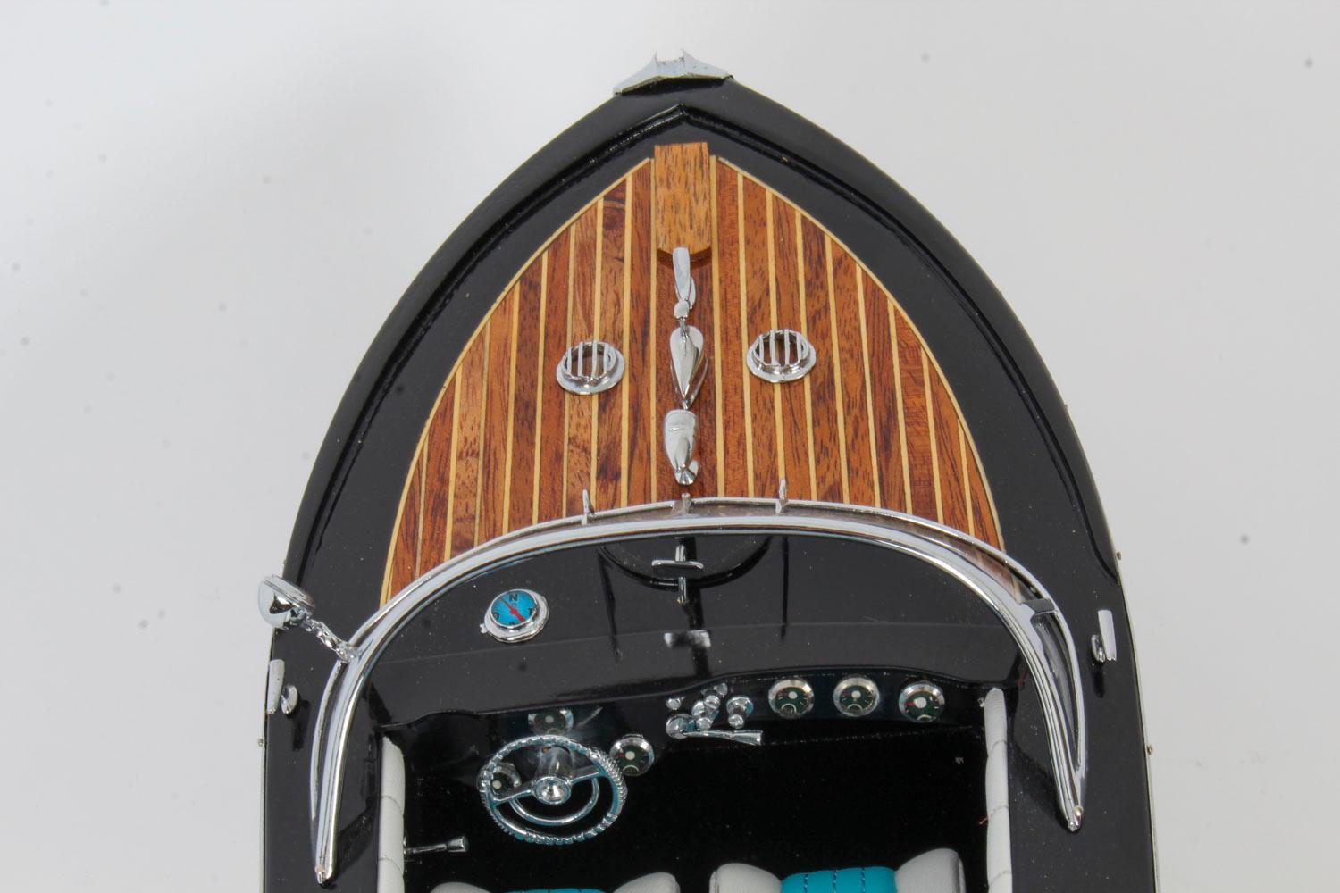 Brass Vintage Model of a Riva Aquarama Speedboat 20th Century