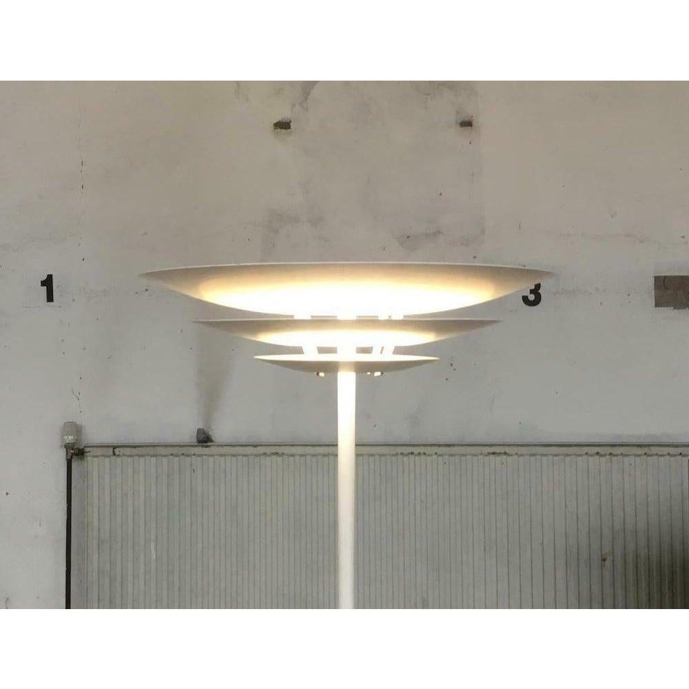 Metal Vintage Model Oslo Floor Lamp by Kurt Norregaard for Louis Poulsen, 1990s For Sale