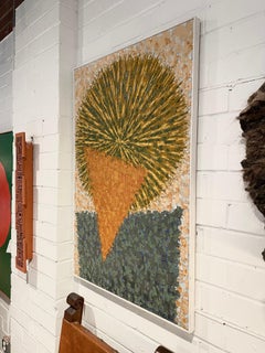 Pintura Vintage Abstracta Moderna al Impasto