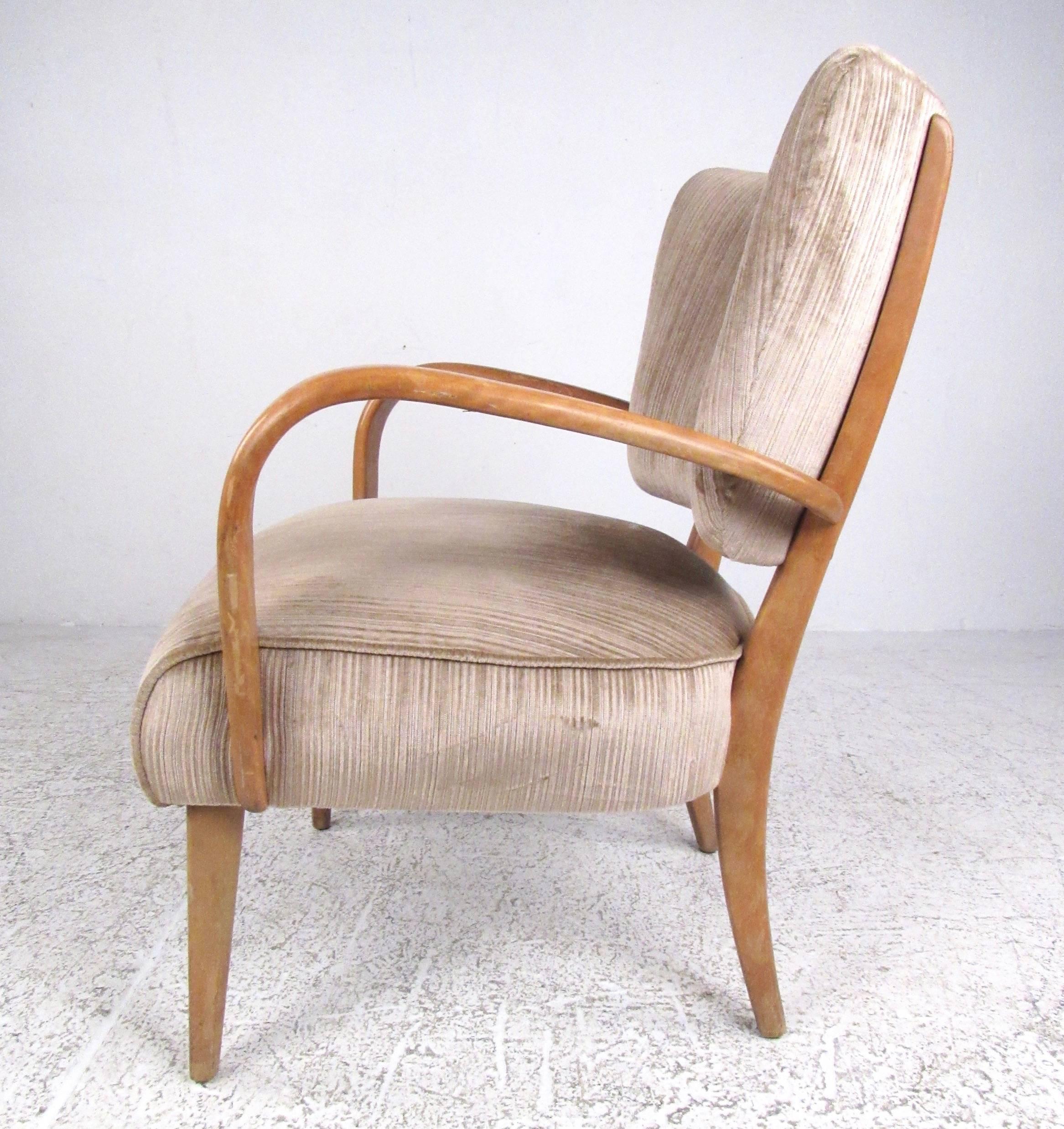Mid-Century Modern Vintage Modern Armchair For Sale