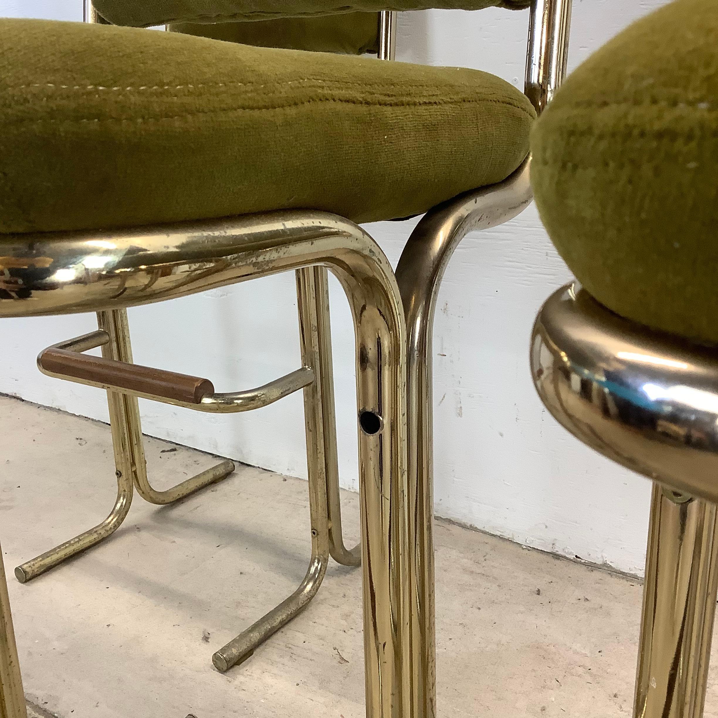 Vintage Modern Barstools by Chromcraft- Set of Five 5
