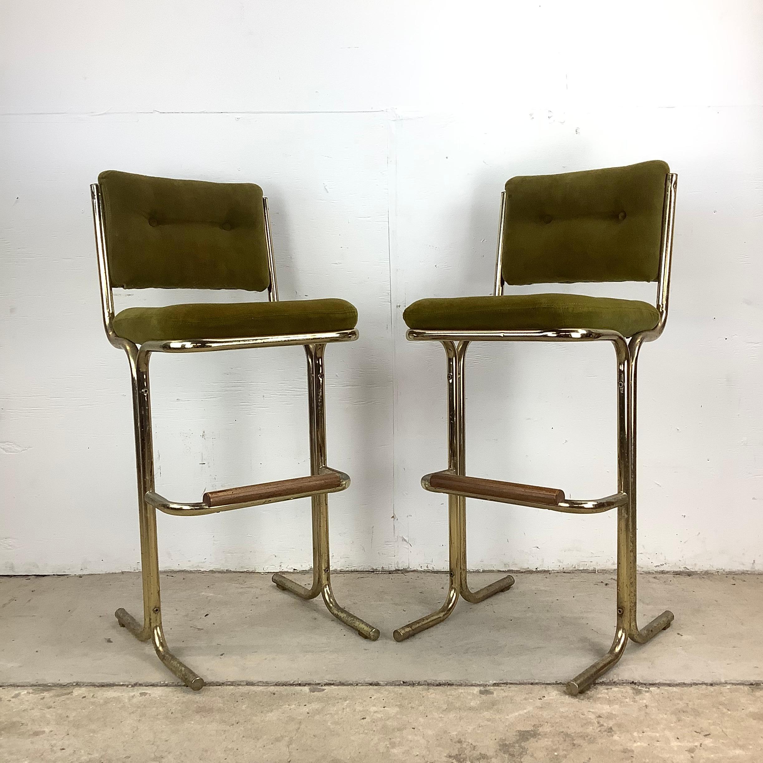 Other Vintage Modern Barstools by Chromcraft- Set of Five