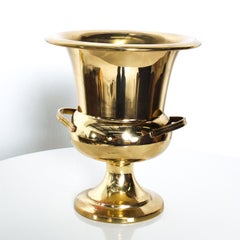 Tommi Parzinger Golden Champagne Bucket:: Wine Cooler:: Ice Bucket Mod 1960s
