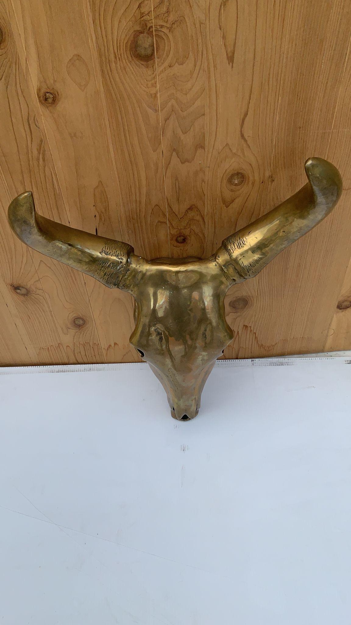wall mounted cow head