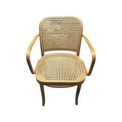 Vintage Modern Cane Chair by Josef Hoffman for Thonet Prague