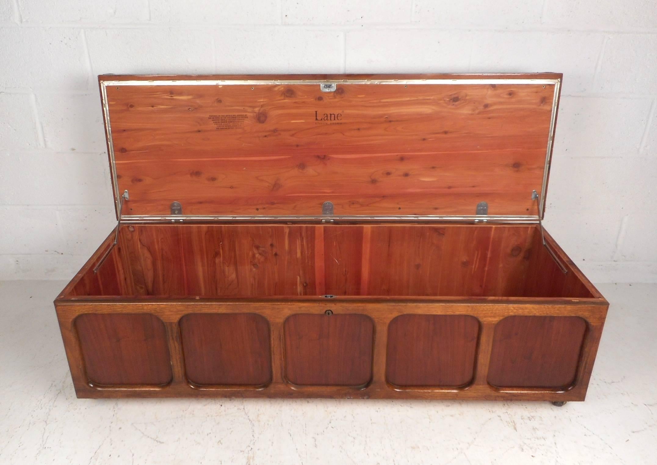 lane storage bench