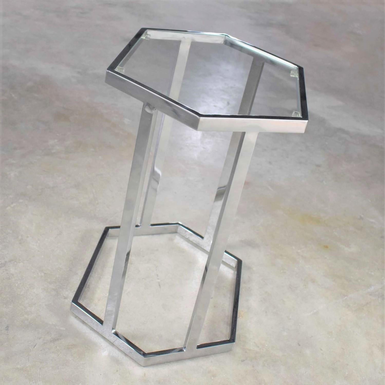 chrome occasional tables