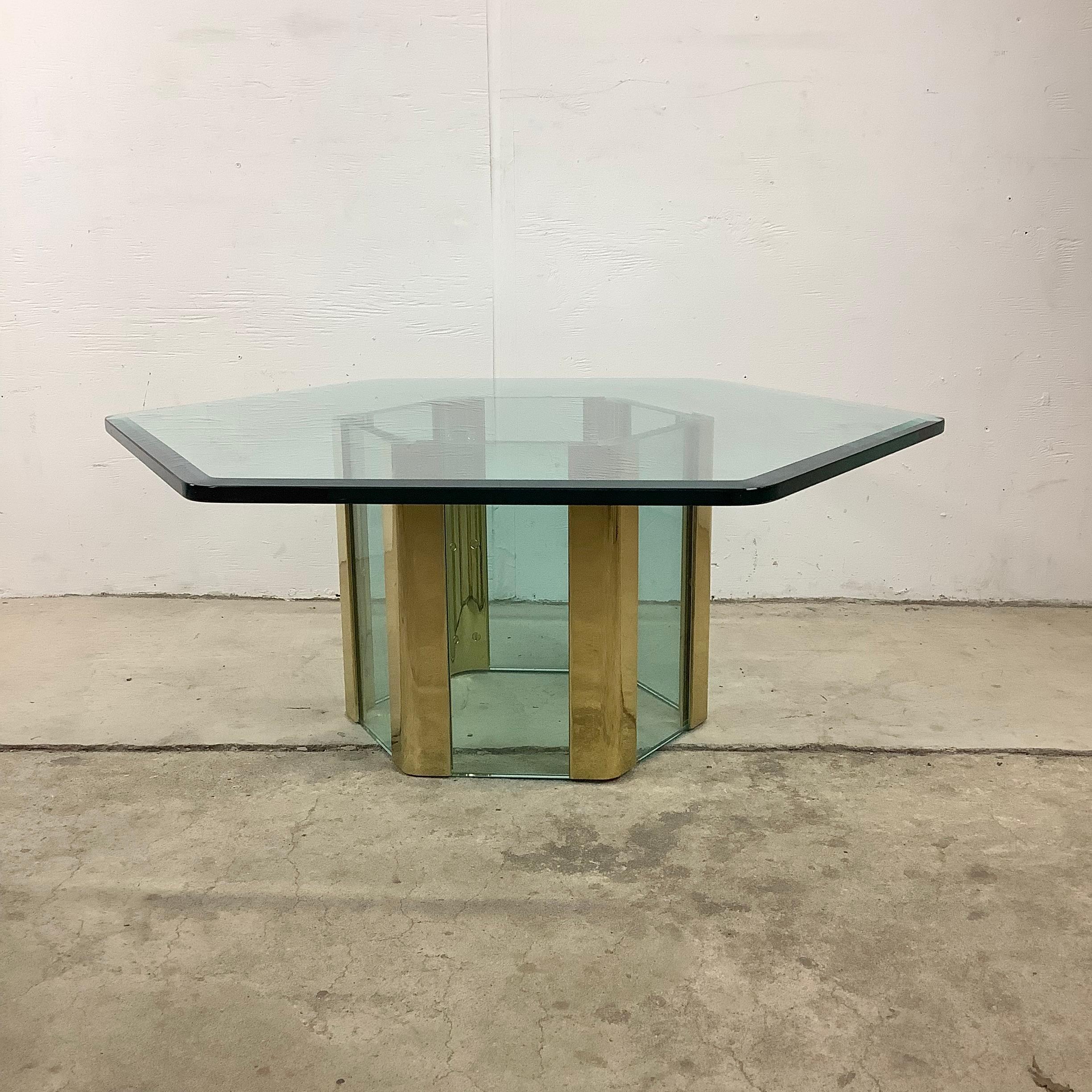 Vintage Modern Coffee Table after Leon Rosen for Pace Collection 12