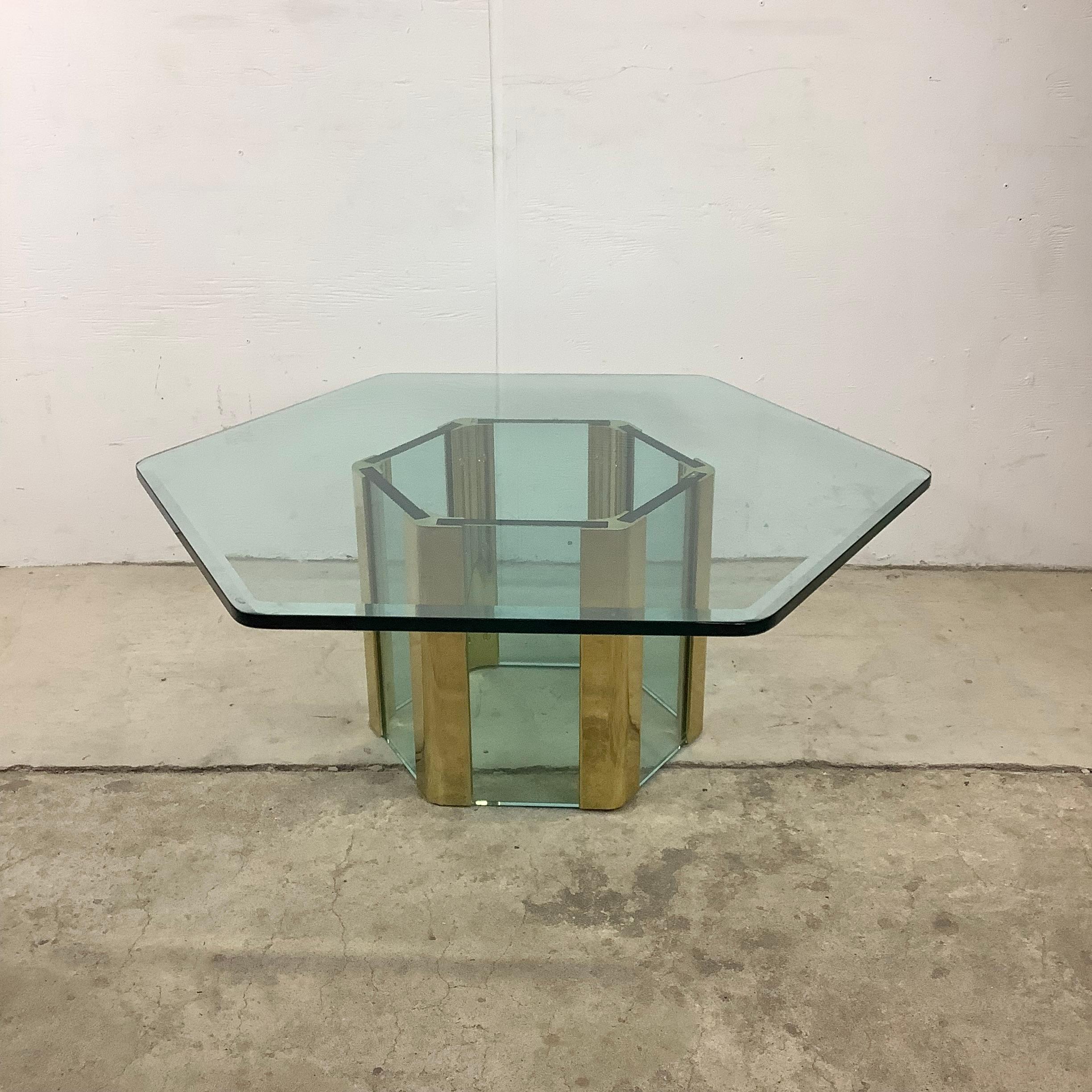 Mid-Century Modern Vintage Modern Coffee Table after Leon Rosen for Pace Collection