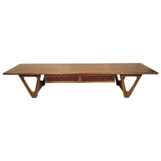 Mid-Century Modern Two Tone Coffee Table By Lane For Sale at 1stDibs