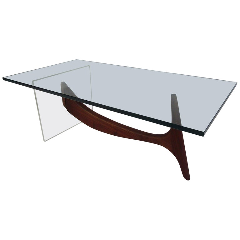 Vintage Modern Coffee Table For Sale at 1stDibs armani oval