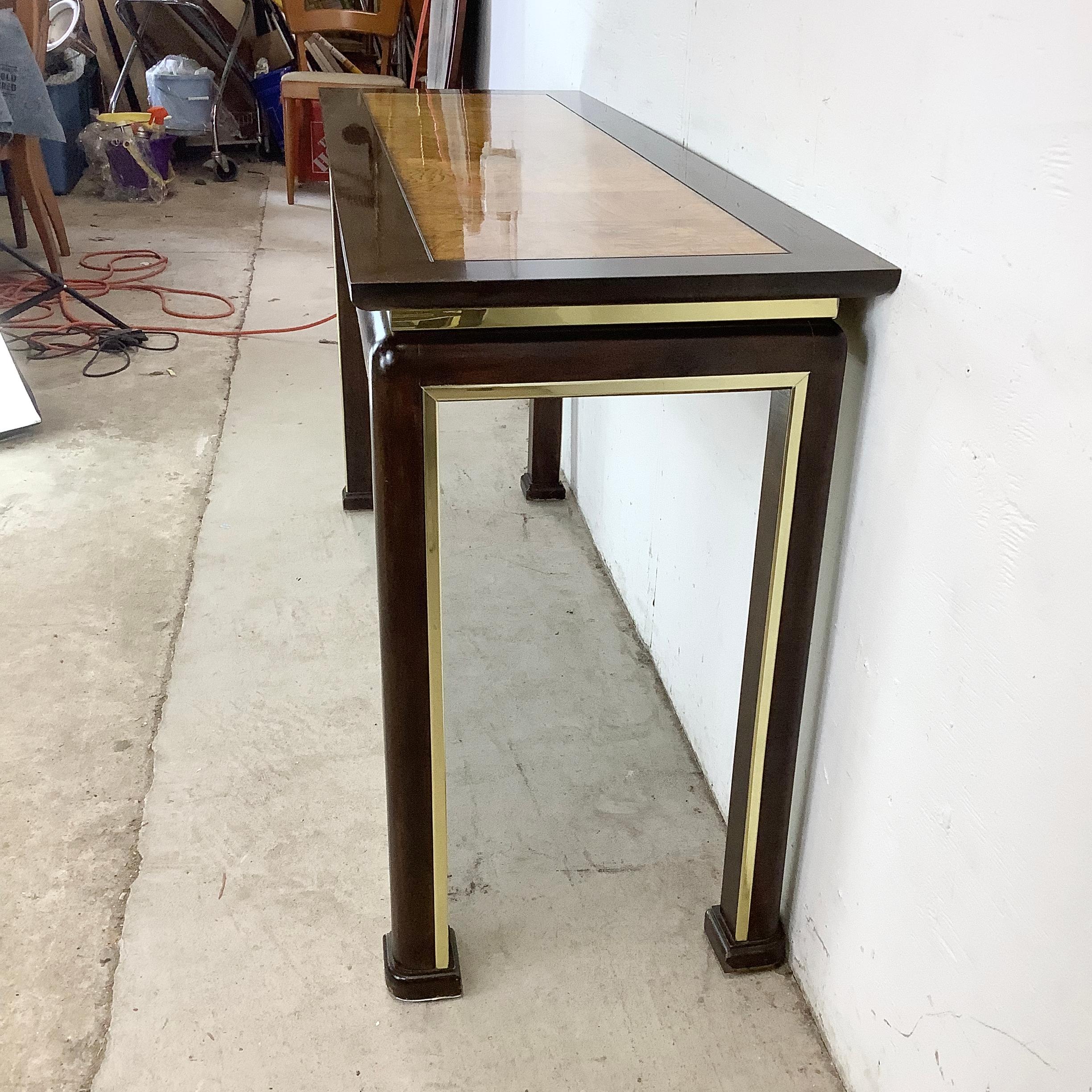 Unknown Vintage Modern Console Table For Sale