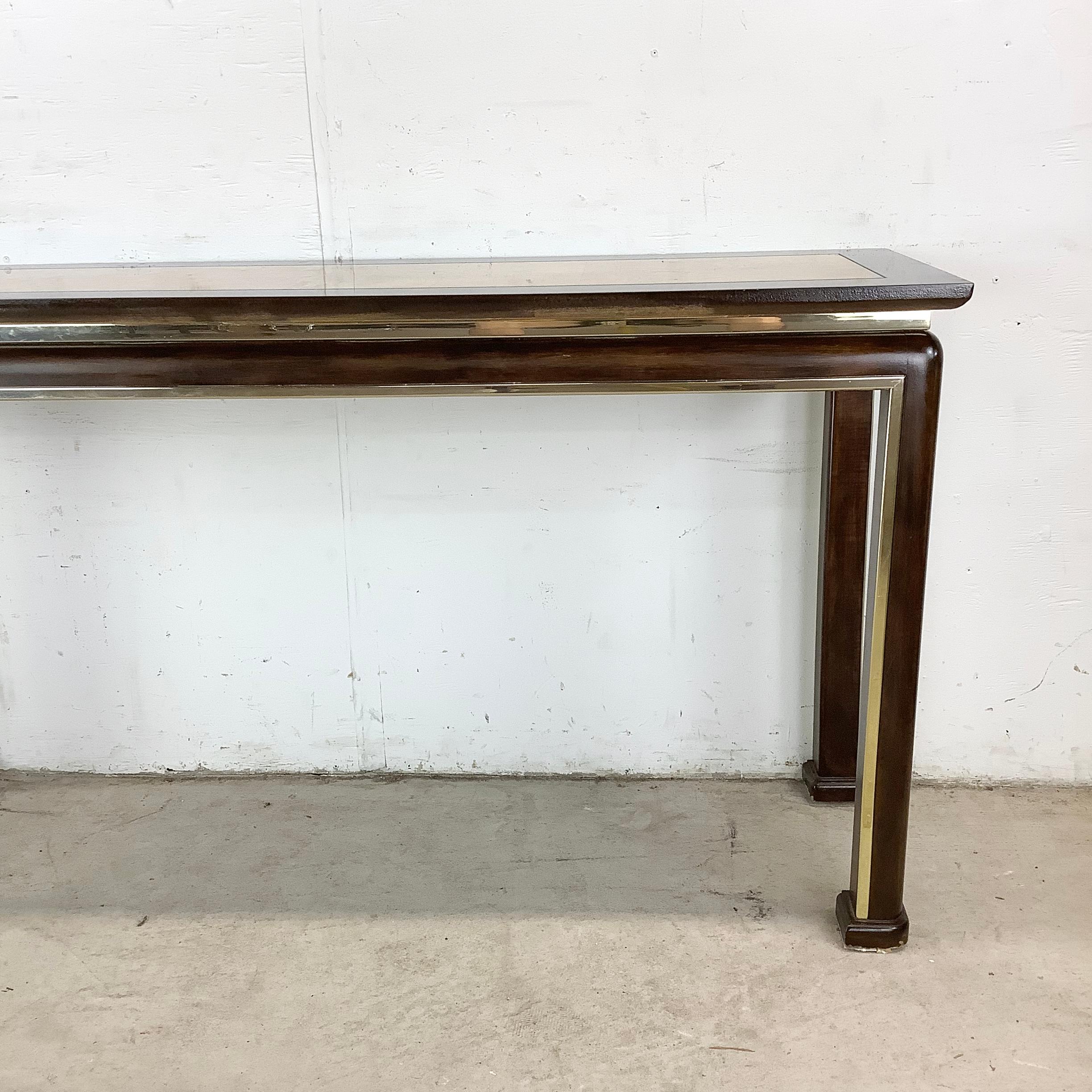Vintage Modern Console Table In Good Condition For Sale In Trenton, NJ