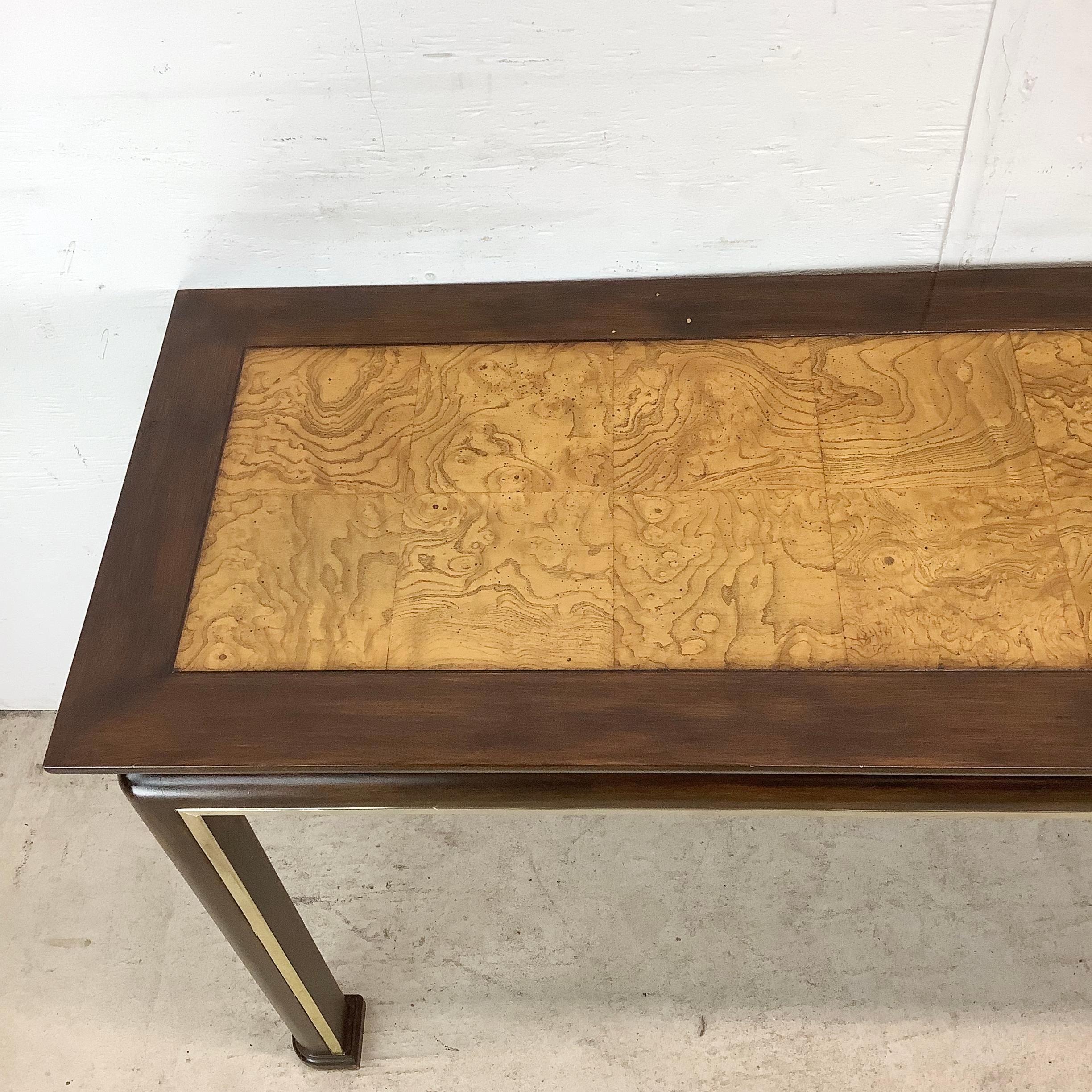 20th Century Vintage Modern Console Table For Sale